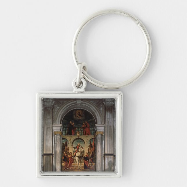 St. Vitalis and Saints Keychain (Front)