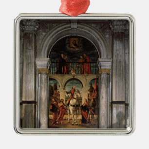 St. Vitalis and Saints Metal Ornament