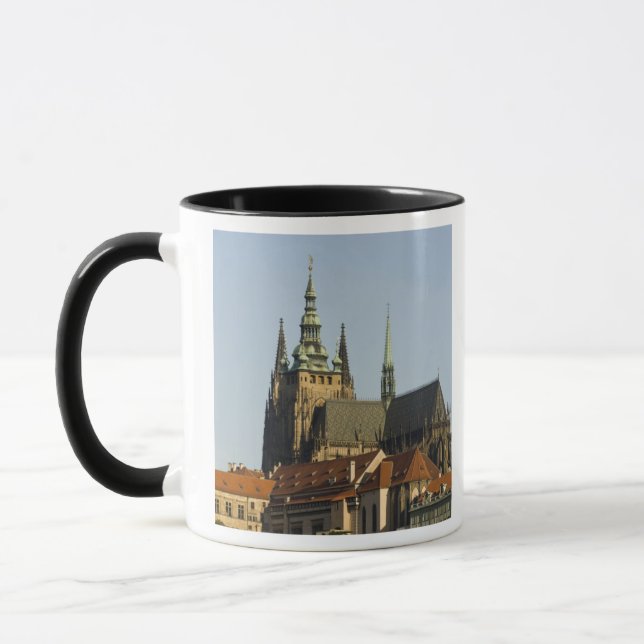St. Vitus Cathedral and Prague Castle, one of Mug (Left)