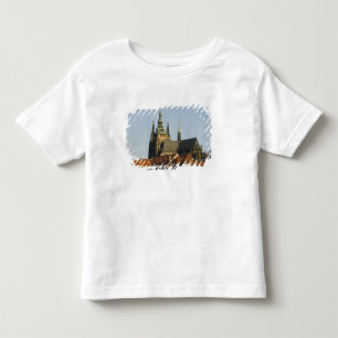 St. Vitus Cathedral and Prague Castle, one of Toddler T-shirt