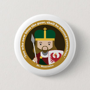 St. Wenceslas 2 Inch Round Button