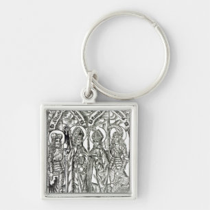 St. Wenceslaus, Adalbert,Stanislaus St. Florian Keychain