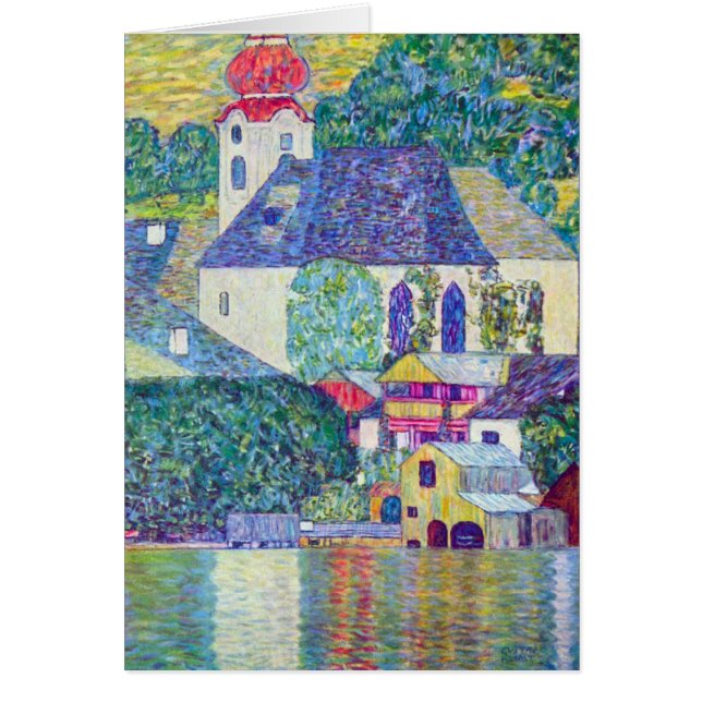 St. Wolfgang Church by Gustav Klimt, Victorian Art (Front)