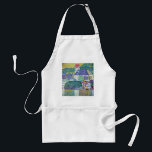 St. Wolfgang Church by Gustav Klimt, Victorian Art Standard Apron<br><div class="desc">Church In Unterach On The Attersee (St. Wolfgang Church) (1916) by Gustav Klimt is a vintage Victorian Era Symbolism fine art religious painting. The St. Wolfgang Church on the southern shore of the Attersee lake in the small town of Unterach in Austria. There is a reflection of the church and...</div>