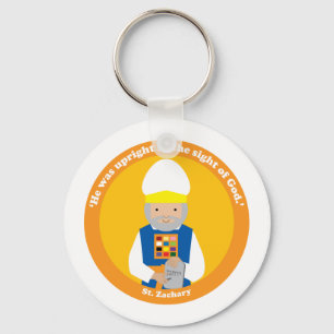 St. Zachary Keychain
