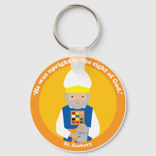 St. Zachary Keychain