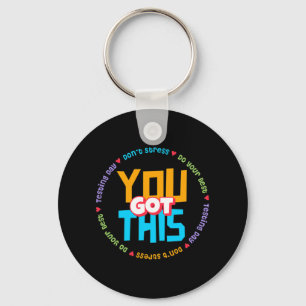 Staar Day Mode On Teacher Testing  Keychain