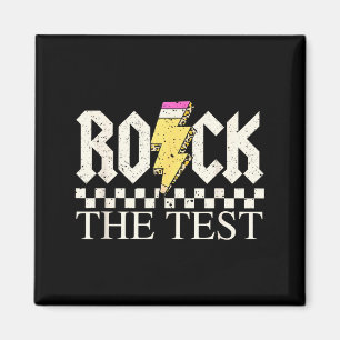 Staar State Testing Day Rock The Test ABCD Teacher Magnet