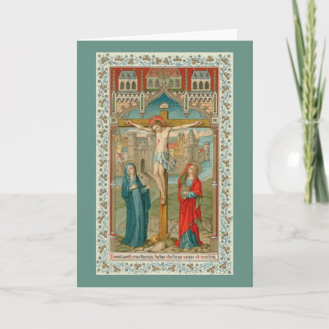Stabat Mater (SAU 22) Style 1 Blank Greeting Card (Front)