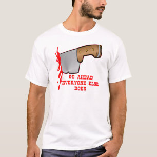 Stabbed By Knife In The Back T-Shirt