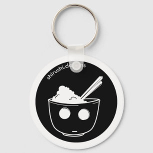 Stabbed Rice Bowl Keychain