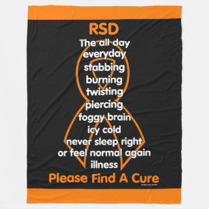 Stabbing Burning Twisting...RSD Fleece Blanket