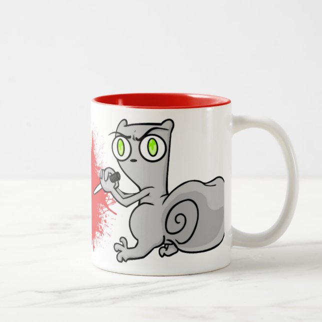 Stabby Stabby : Foamy The Squirrel Mug (Right)