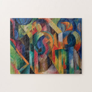 Stables By Franz Marc Jigsaw Puzzle