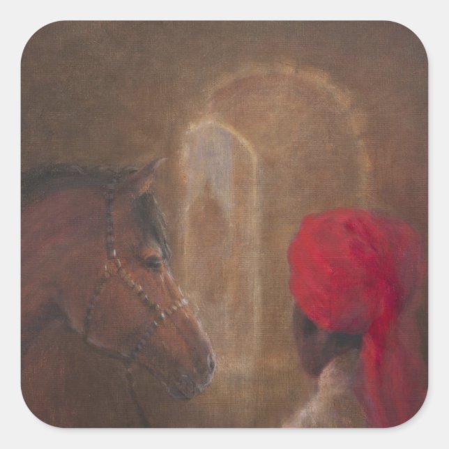 Stables Jodhpur 2014 Square Sticker (Front)