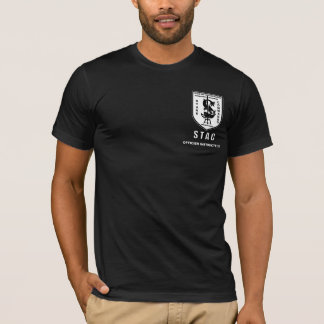 STAC FRONT bw, OFFICIER INSTRUCTEUR T-Shirt