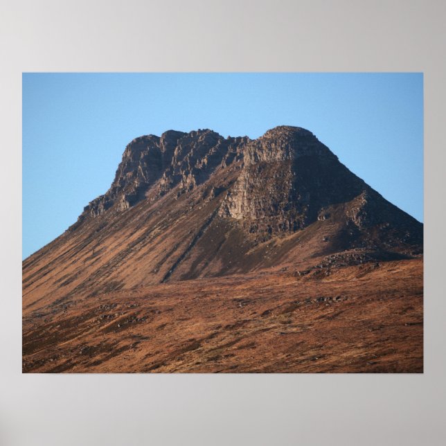 Stac Pollaidh Scotland Poster (Front)