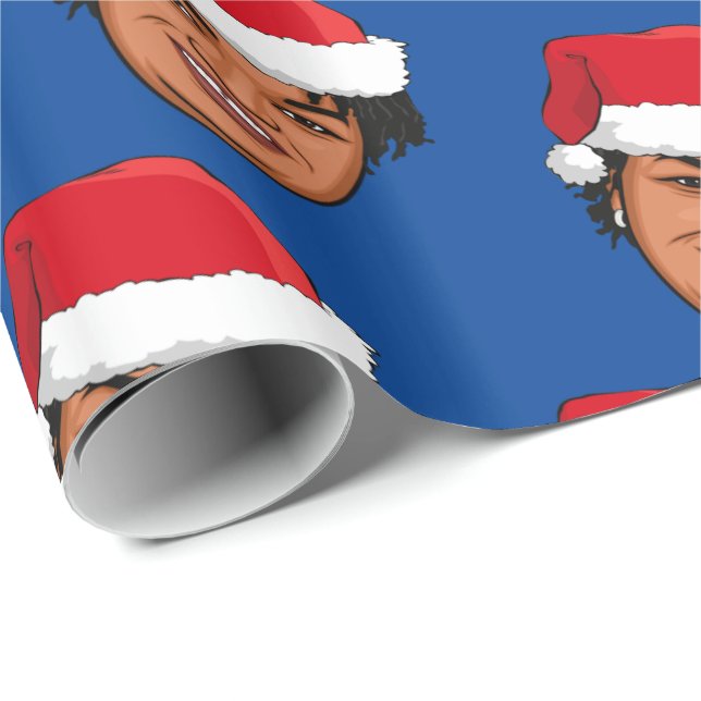 STACEY ABRAMS Christmas Wrapping Paper (Roll Corner)