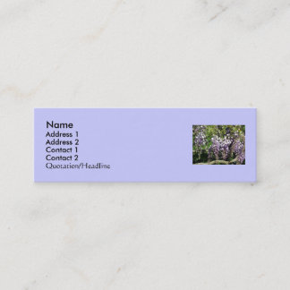 Stacey's Floral Design's Mini Business Card