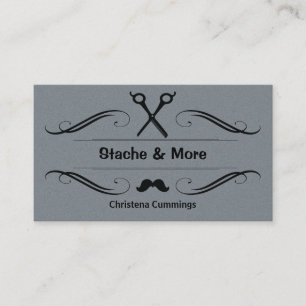 Stache et plus de carte de visite de