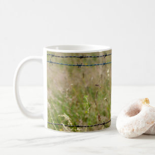 Stacheldraht - Zaun - Coffee Mug
