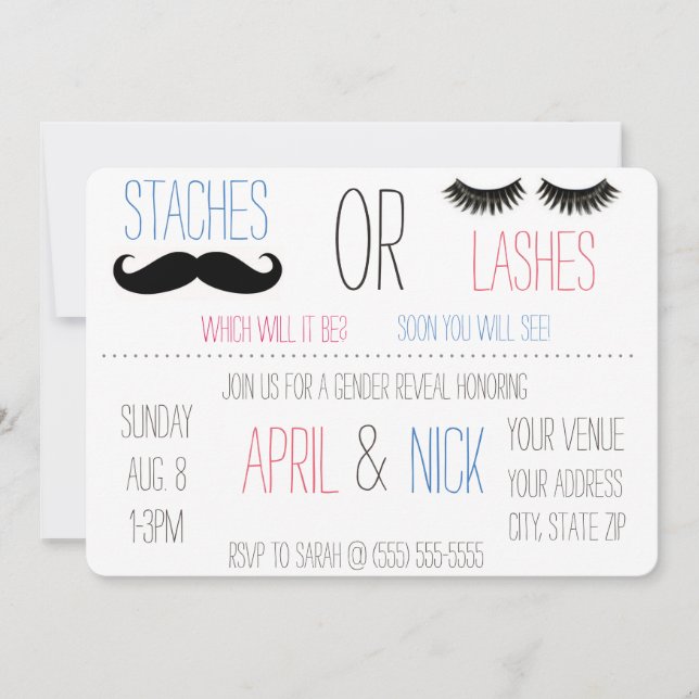 Staches ou coups de fouet Invitation à révéler les (Devant)