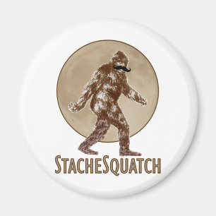 STACHESQUATCH I Moustache if you've Seen My Magnet