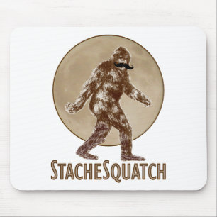 STACHESQUATCH I Moustache if you've Seen My Mouse Pad