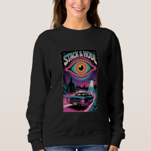 Stack And Hdol Bitcoin UFO Vintage Sweatshirt