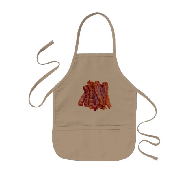 Stack of Bacon Kids Apron (Front)