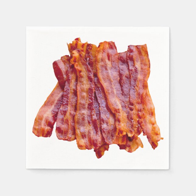 Stack of Bacon Napkin (Front)