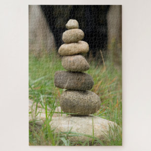 Stack Of Balanced Rocks Jigsaw Puzzle