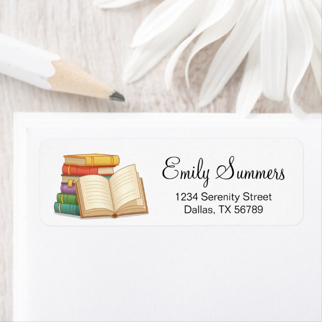 Stack of Books and Open Book (Insitu)