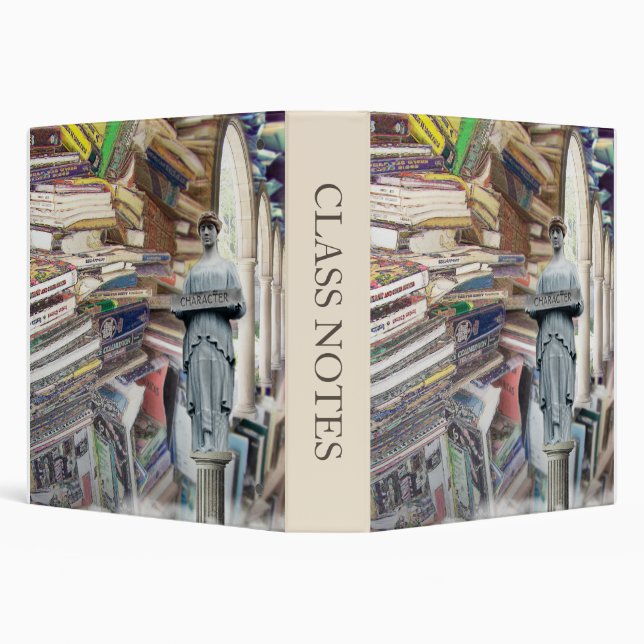 Stack of Books Binder (Background)