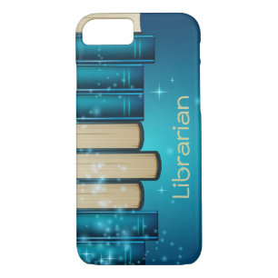 Stack of Books Design Phone Case