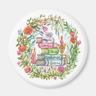 Stack of Books Magnet