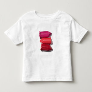 Stack of broken lipstick toddler t-shirt
