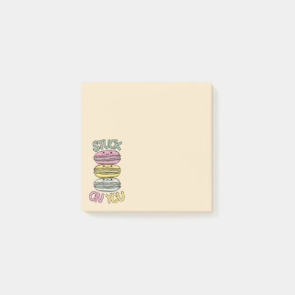Stack of Cute Kawaii Macarons Post-it Notes