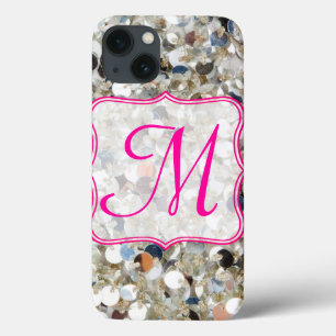 Stack of Glitter Monogram IPAD Case