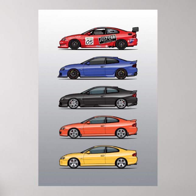 Stack of Holden Monaros Poster (Front)