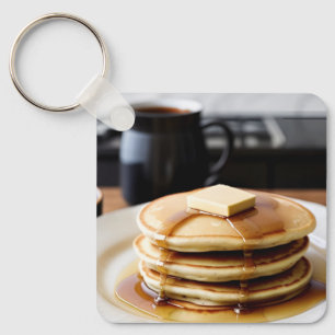 Stack Of Pancakes Keychain