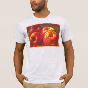 "Stack of Red Apples Fruit" Cute Photo. Buy Now T-Shirt