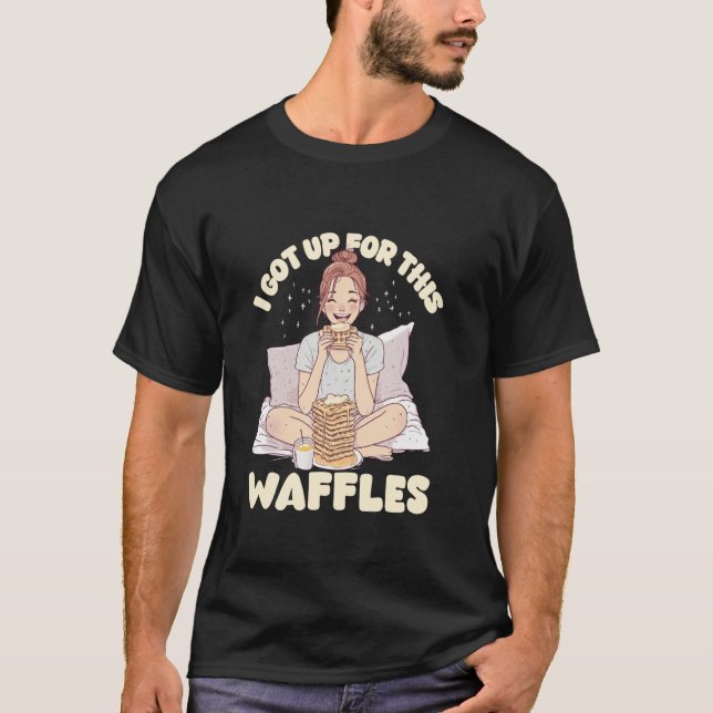 Stack u2018Em High Waffle Brunch Fun T-Shirt (Front)