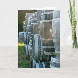 Stacked Barrels Card