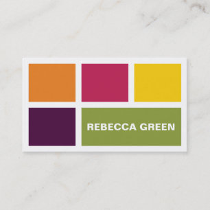 Stacked Blocks - Style B Business Card