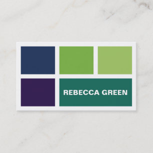 Stacked Blocks - Style C Business Card
