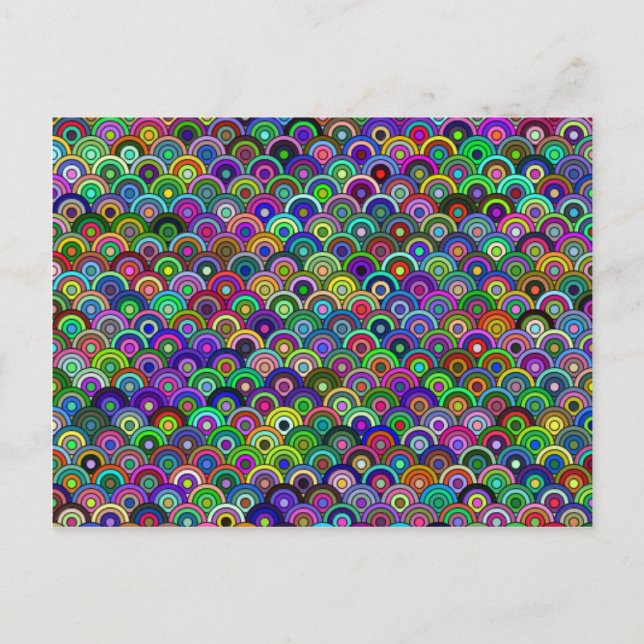 Stacked Circles Postcard (Front)