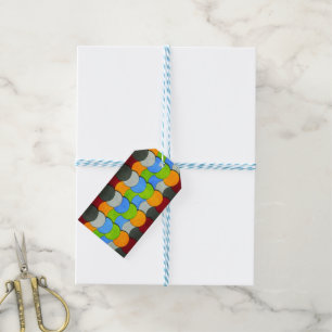 Stacked Circles-Textured by Shirley Taylor Gift Tags