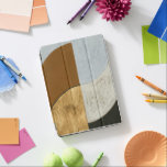 Stacked Coins II iPad Pro Cover<br><div class="desc">Enjoy this fresh creative geometric watercolor design on a product or wallart piece to enhance and add to the world around you. Artist: Grace Popp</div>