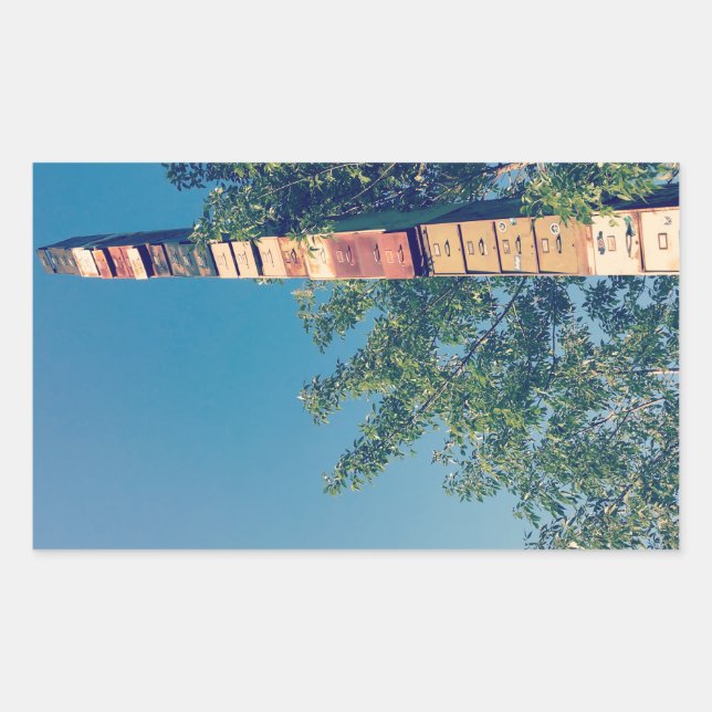 stacked filing cabinets in burlington vermont sticker (Front)